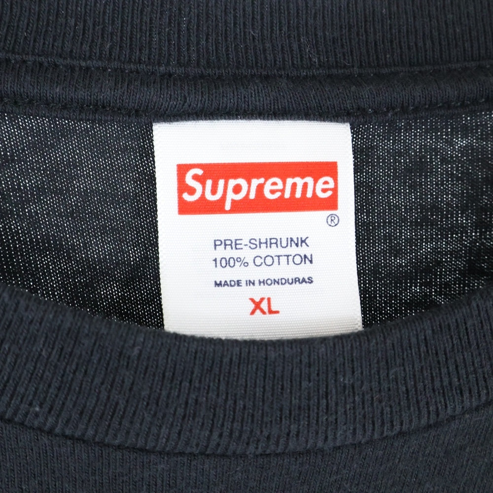 SUPREME(シュプリーム) 25SS Aphex Twin Windowlicker Tee エイフェックス ツイン ウィンドウリッカー フォトプリント クルーネック 半袖Tシャツ カットソー ブラック