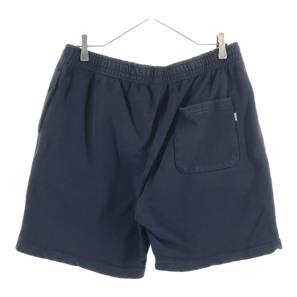 THE BLACK EYE PATCH(ブラックアイパッチ) SMALL HWC LABEL SWEAT SHORT 取扱注意 ロゴ刺繍 ショーツ ハーフパンツ ブラック