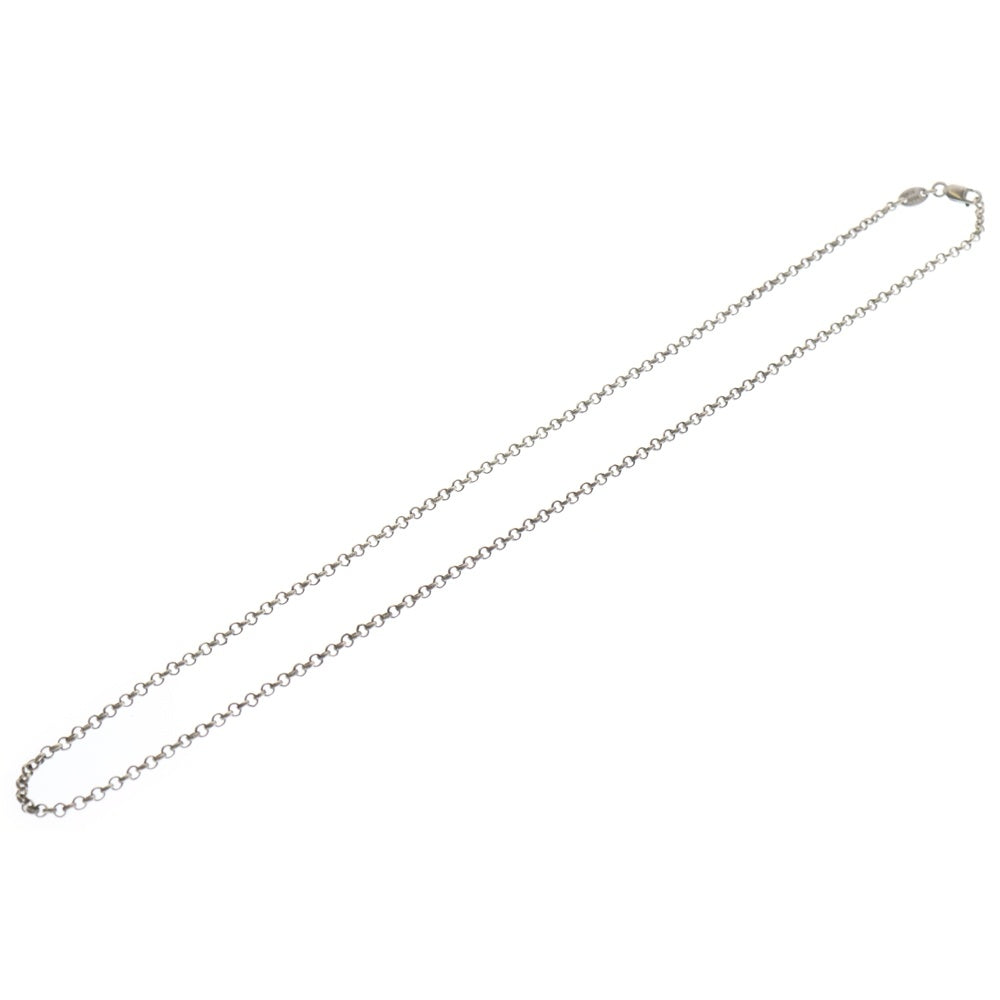 CHROME HEARTS(クロムハーツ) NECKCHAIN R18 ロールチェーンネックレス 18inch シルバー BCA083