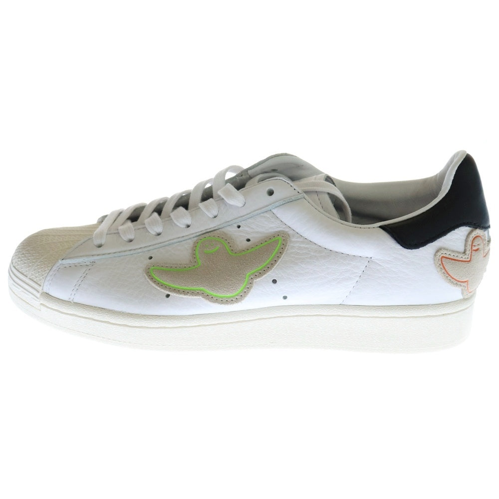 adidas(アディダス) ×MARK GONZALES GONZ Superstar ADV Shmoo マーク・ゴンザレス ゴンズ スーパースター シュムー ローカットスニーカー ホワイト US10/28cm FW8029