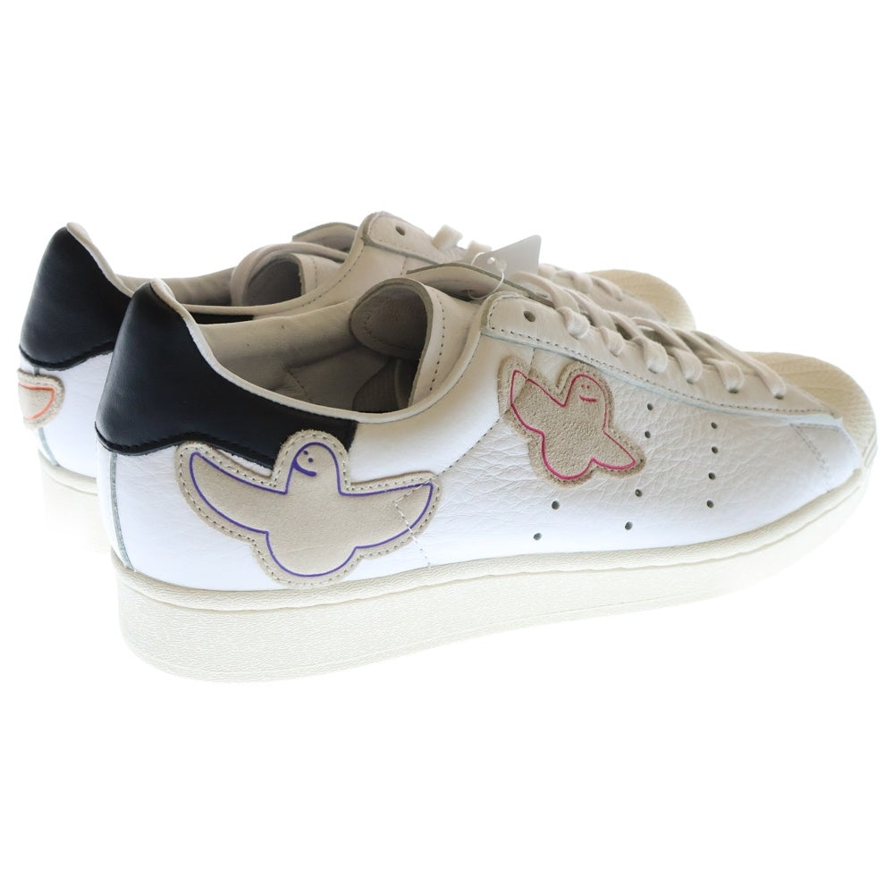adidas(アディダス) ×MARK GONZALES GONZ Superstar ADV Shmoo マーク・ゴンザレス ゴンズ スーパースター シュムー ローカットスニーカー ホワイト US10/28cm FW8029