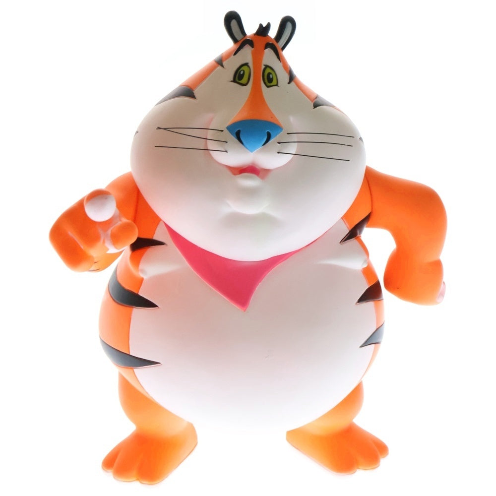 NO BRAND(ノーブランド) RON ENGLISH Fat Tony Cereal Killers Series Last Fat Breakfast ファット トニー シリアルキラーズ シリーズ フィギュア オレンジ/ホワイト