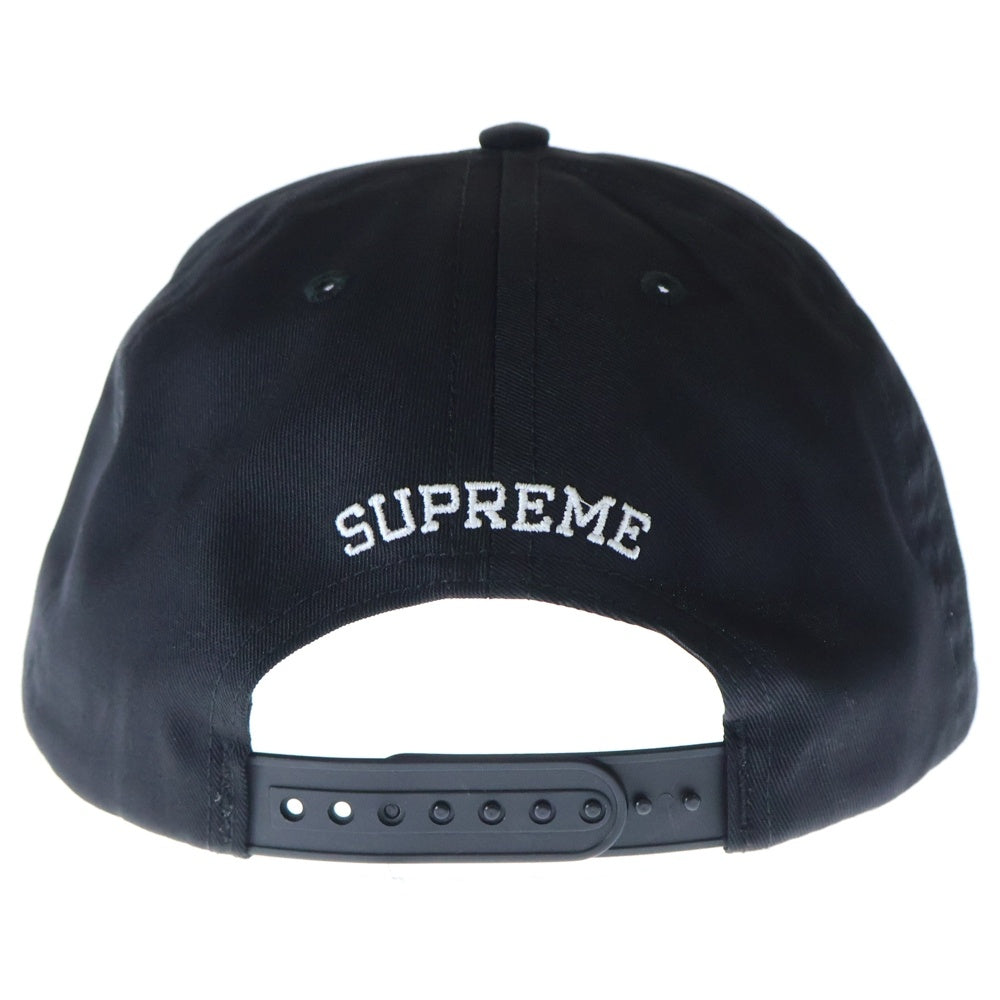 SUPREME(シュプリーム) 17AW ×AKIRA Syringe 5-Panel Cap アキラ シリンジ 5パネル キャップ 帽子 ブラック
