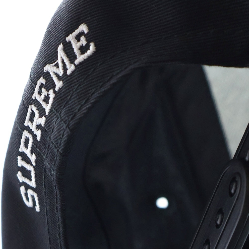 SUPREME(シュプリーム) 17AW ×AKIRA Syringe 5-Panel Cap アキラ シリンジ 5パネル キャップ 帽子 ブラック