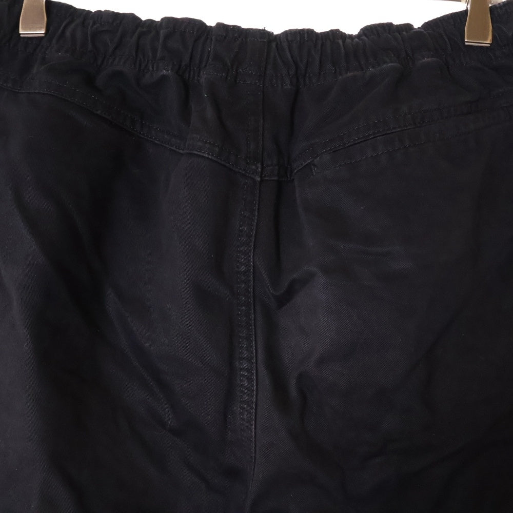 STUSSY(ステューシー) 22SS Brushed Beach Pant ブラッシュド ビーチ コットンパンツ ブラック 116553