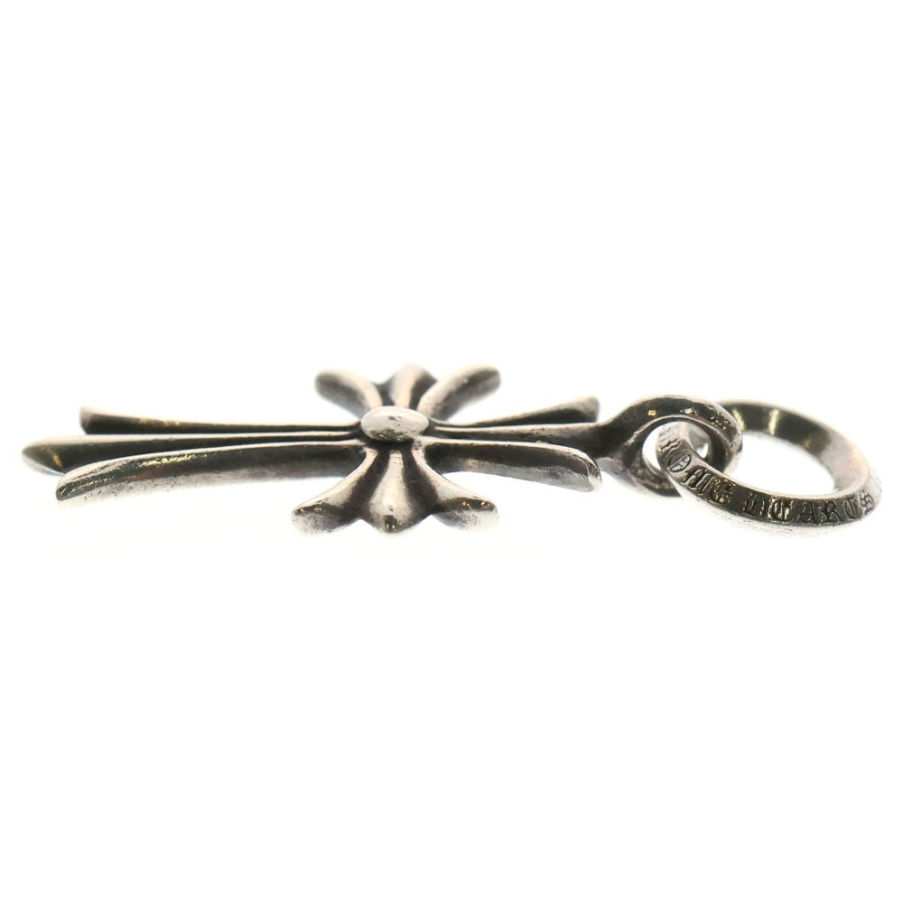 CHROME HEARTS(クロムハーツ) TINY CH CROSS タイニーCHクロス チャーム ネックレストップ シルバー BCA382
