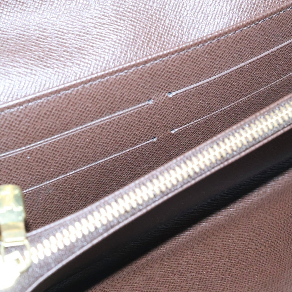 LOUIS VUITTON(ルイヴィトン) ダミエ ポシェット ポルト モネ カルト クレディ ロングウォレット 長財布 ブラウン N61724