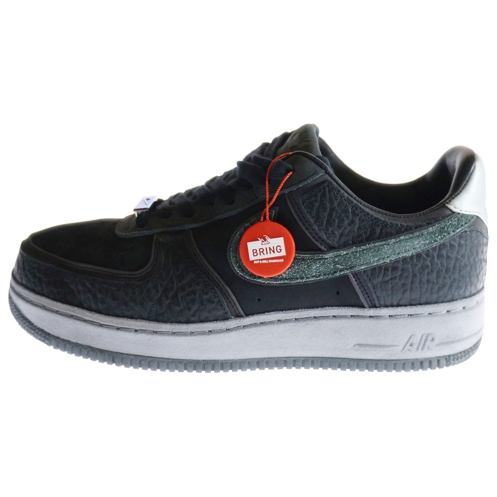 NIKE(ナイキ) ×A Ma Maniere Air Force 1 Low Hand Wash Cold ×アママニエール エアフォース1 ローカットスニーカー ハンドウォッシュ コールド ブラック US9.5/27.5cm CQ1087-001