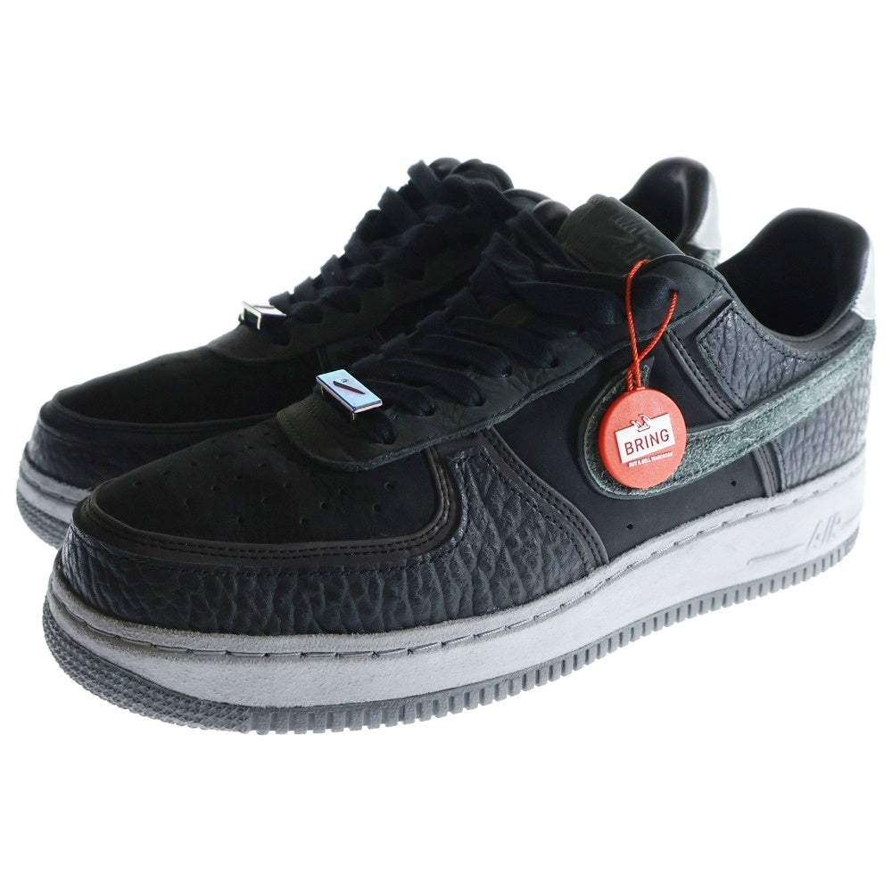 NIKE(ナイキ) ×A Ma Maniere Air Force 1 Low Hand Wash Cold ×アママニエール エアフォース1 ローカットスニーカー ハンドウォッシュ コールド ブラック US9.5/27.5cm CQ1087-001