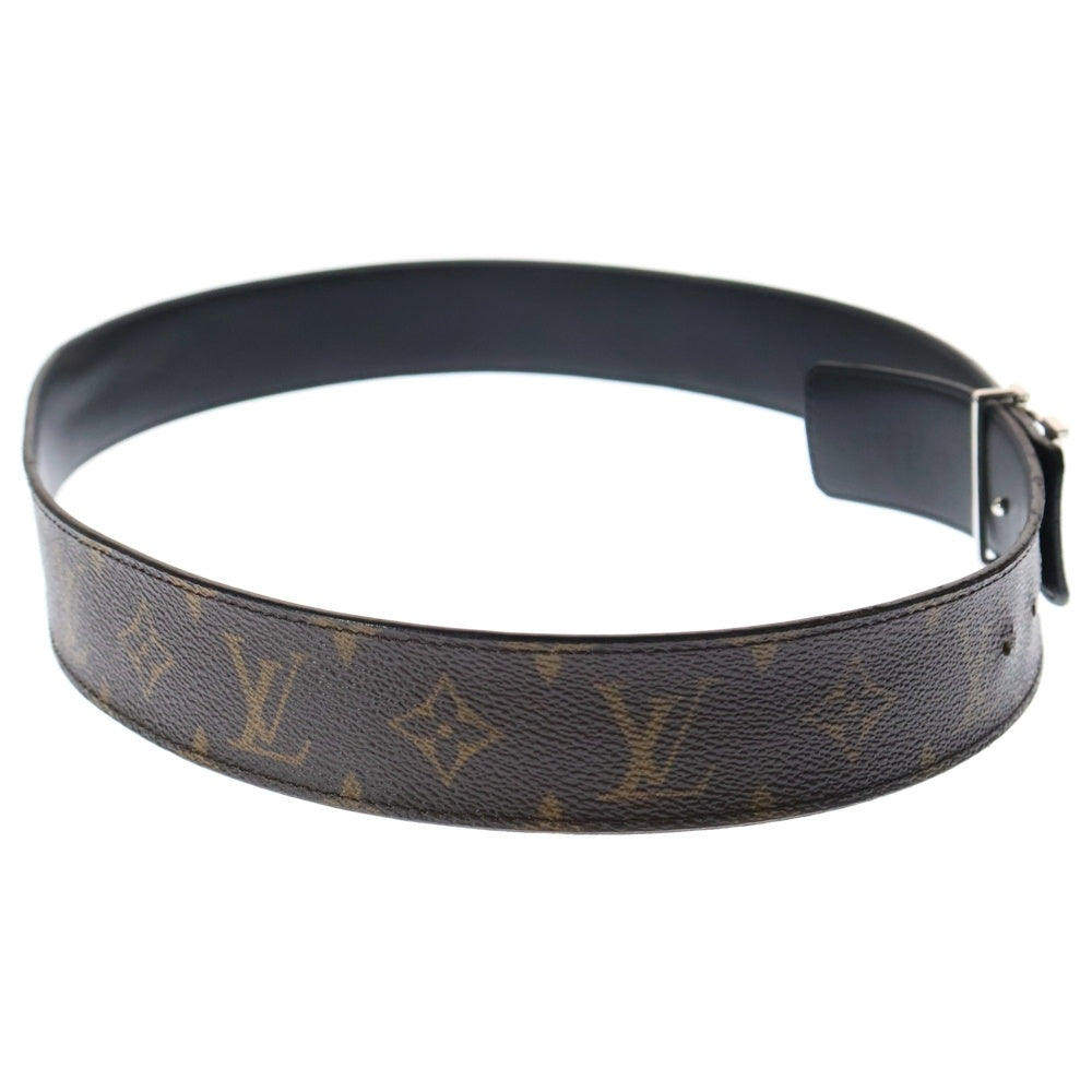 LOUIS VUITTON(ルイヴィトン) サンチュール LVライン モノグラムキャンバス リバーシブル ベルト ブラウン メンズ M0167
