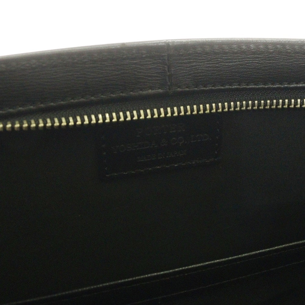 PORTER(ポーター) ×吉田カバン レザー フォーマル ビジネス バッグ ブラック 228-04807