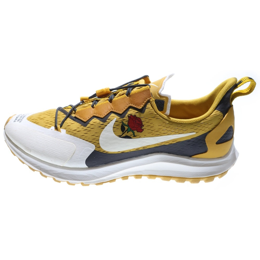 NIKE(ナイキ) ×GYAKUSOU AIR ZOOM PEGASUS 36 TRAIL YELLOW ギャクソウ エアズームペガサス 36 トレイル イエロー ローカットスニーカー US10/28cm CD0383-700