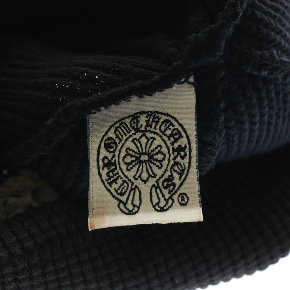 CHROME HEARTS(クロムハーツ) OLD BEANIE CHクロス ビーニー ニットキャップ 帽子 ブラック