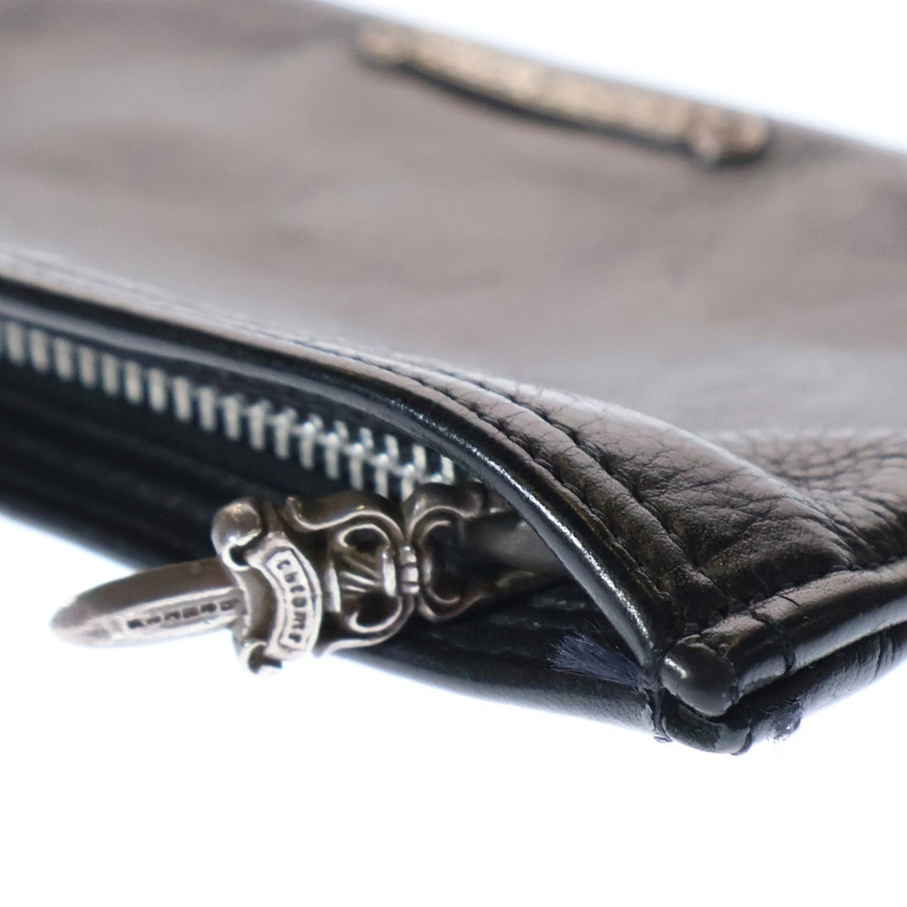 CHROME HEARTS(クロムハーツ) SCROLL LABEL ZIPPER CHANGE PURSE #2 WALLET スクロールラベル ジッパーチェンジパース ウォレット コインケース
