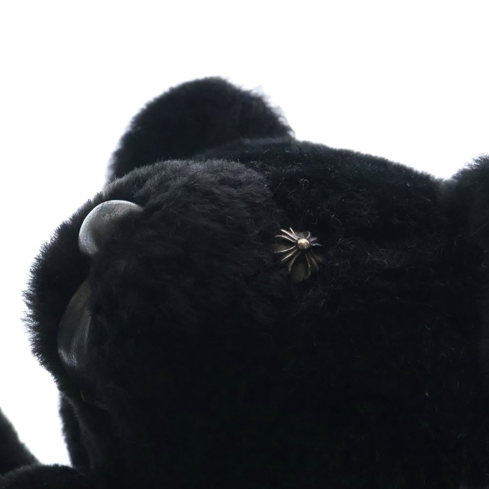 CHROME HEARTS(クロムハーツ) ×KYOSUKE HIMURO TEDDY BEAR 氷室京介 イニシャルロゴ テディーベア ぬいぐるみ ブラック
