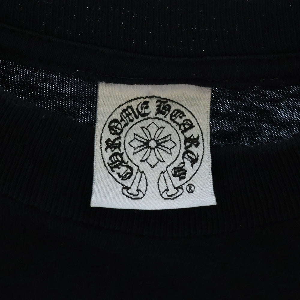 CHROME HEARTS(クロムハーツ) OLD ×KYOSUKE HIMURO 21st CENTURY BOOWYS VS HIMURO S/S TEE 氷室京介 ボウイVSヒムロ プリント 半袖Tシャツ カットソー ブラック