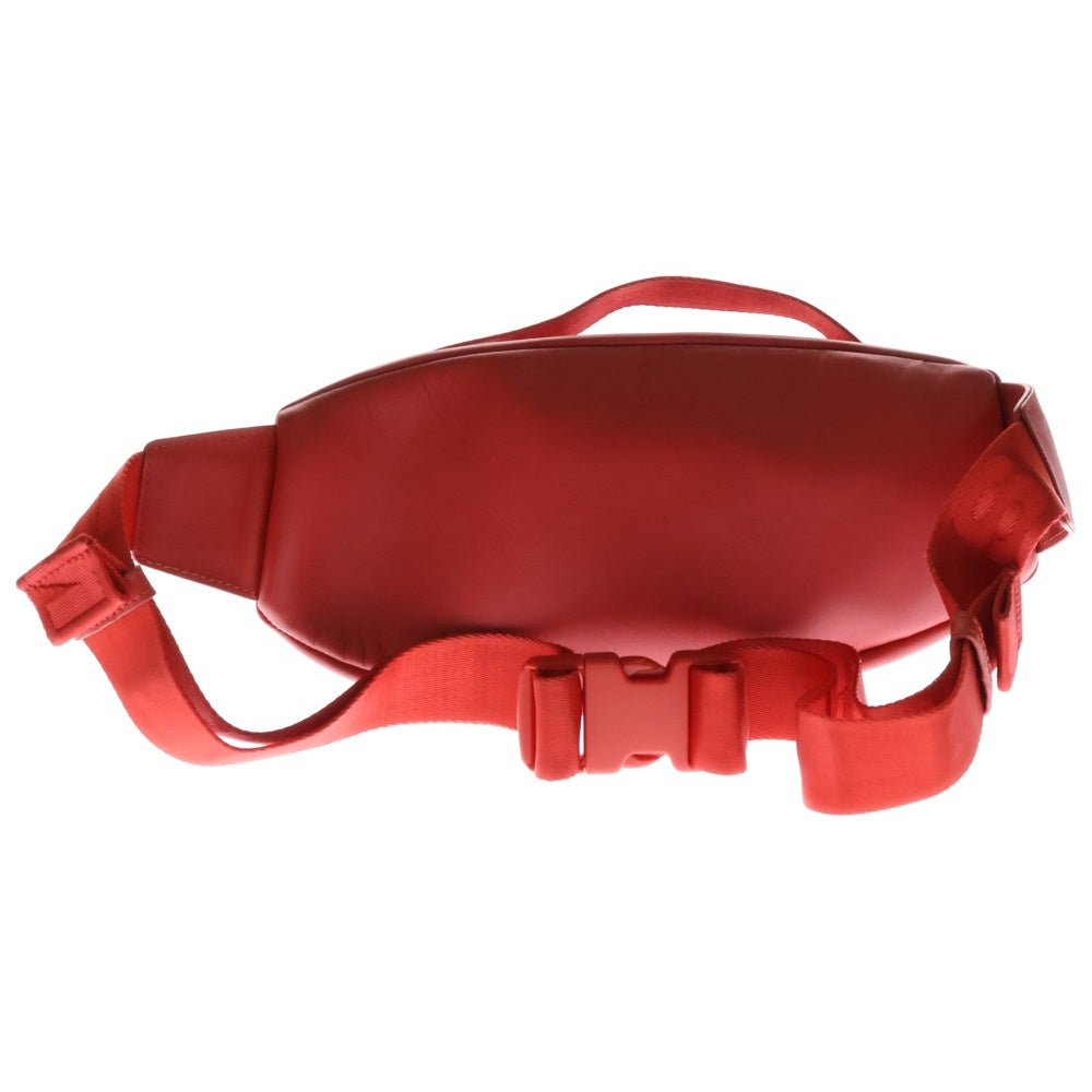 SUPREME(シュプリーム) 23AW Leather Waist Bag レザーウエストバッグ ショルダーバッグ レッド