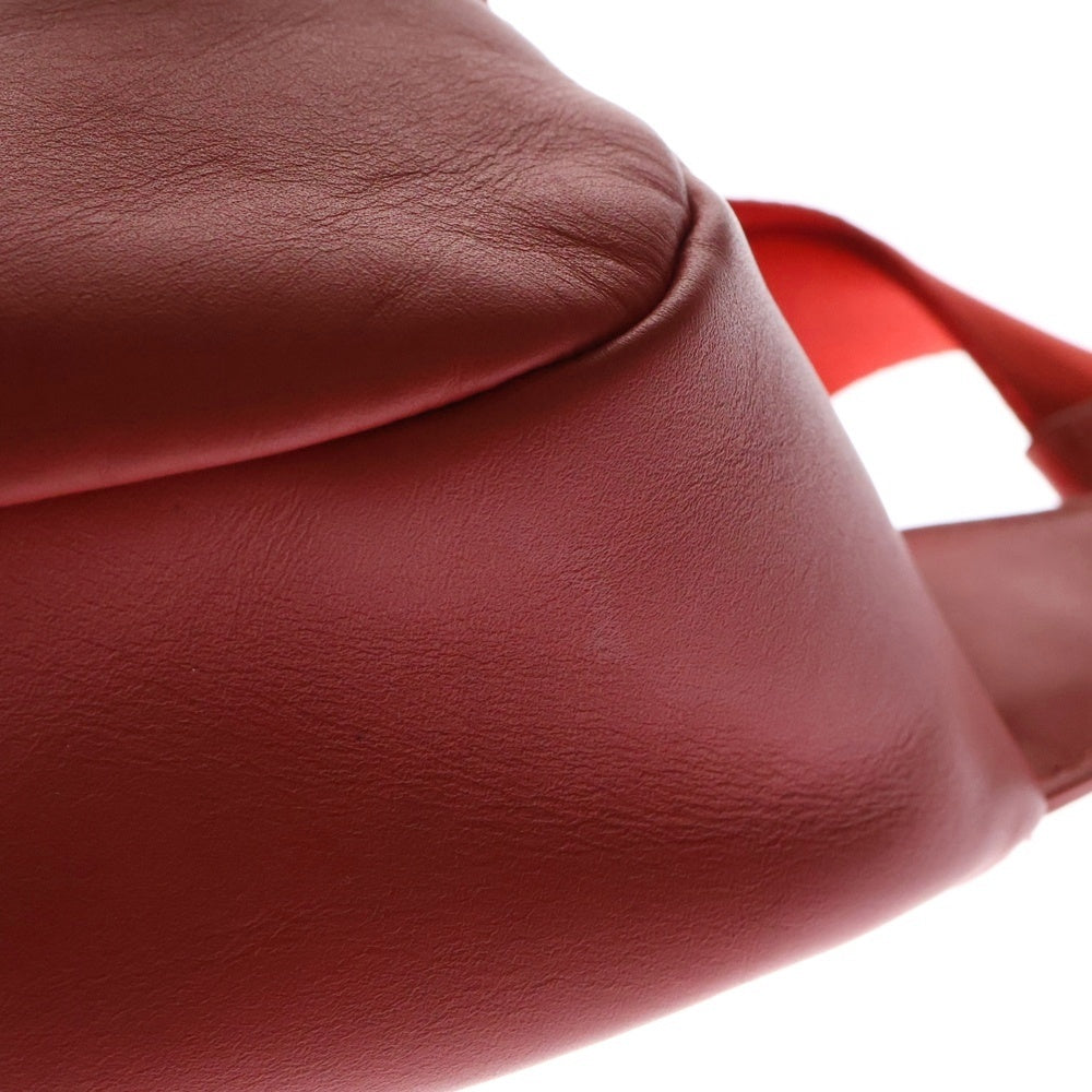 SUPREME(シュプリーム) 23AW Leather Waist Bag レザーウエストバッグ ショルダーバッグ レッド