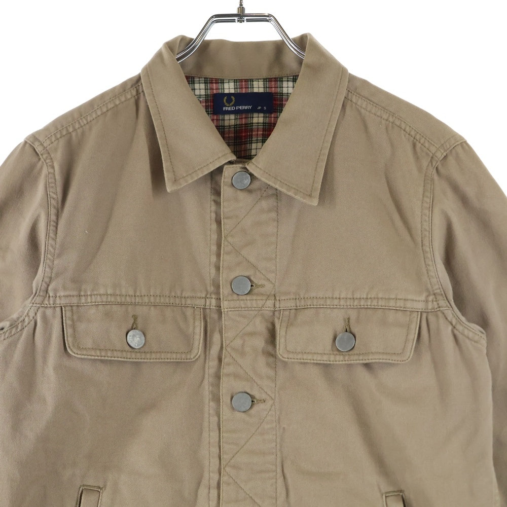 FRED PERRY(フレッドペリー) デニム 長袖シャツ ベージュ F2356