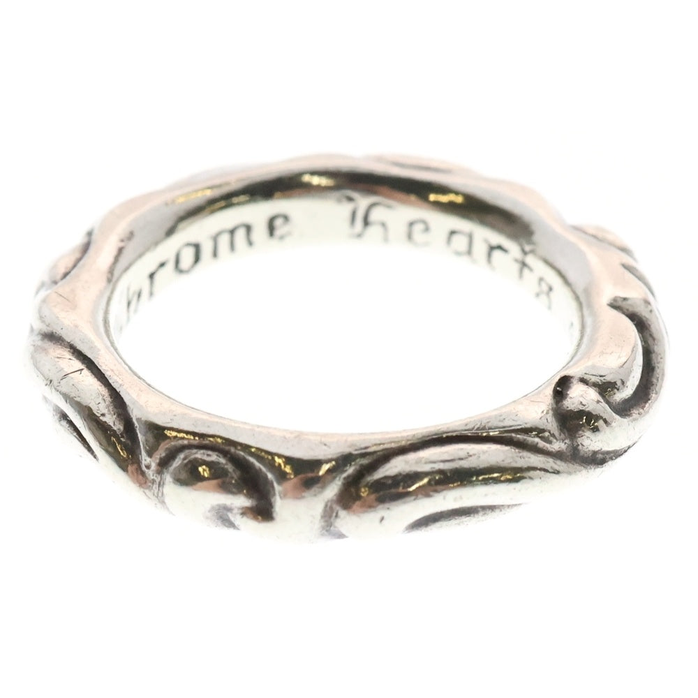 CHROME HEARTS(クロムハーツ) SCRL BAND スクロールバンド リング シルバー BCA351