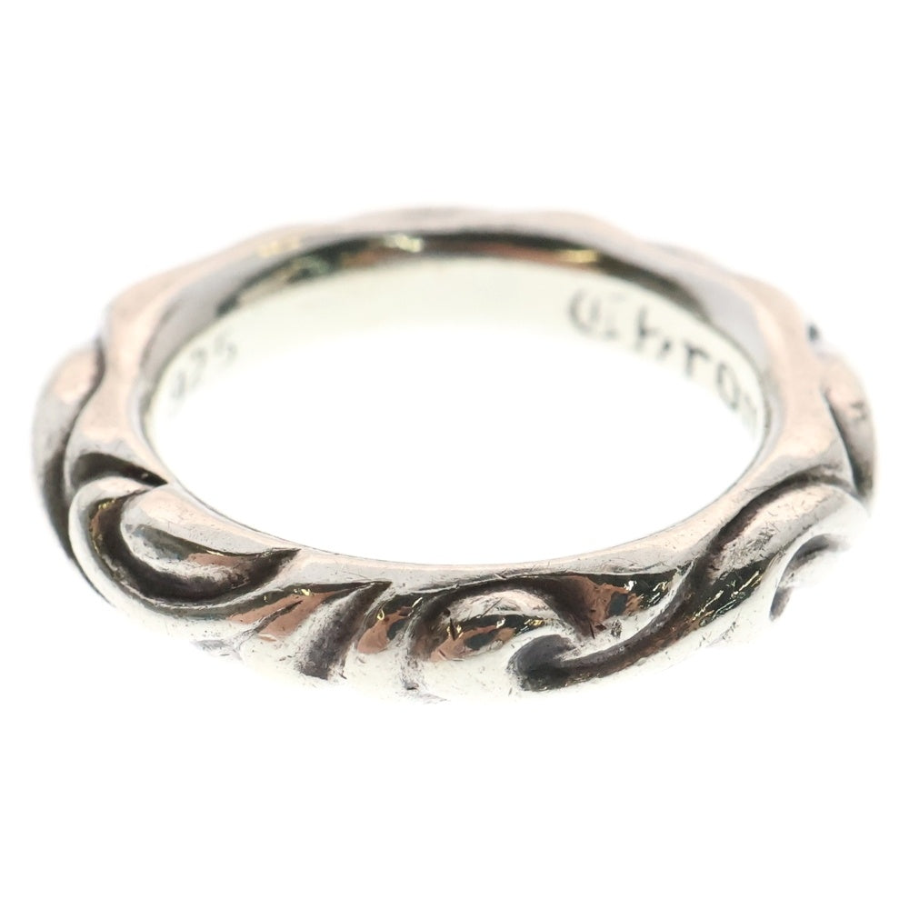 CHROME HEARTS(クロムハーツ) SCRL BAND スクロールバンド リング シルバー BCA351