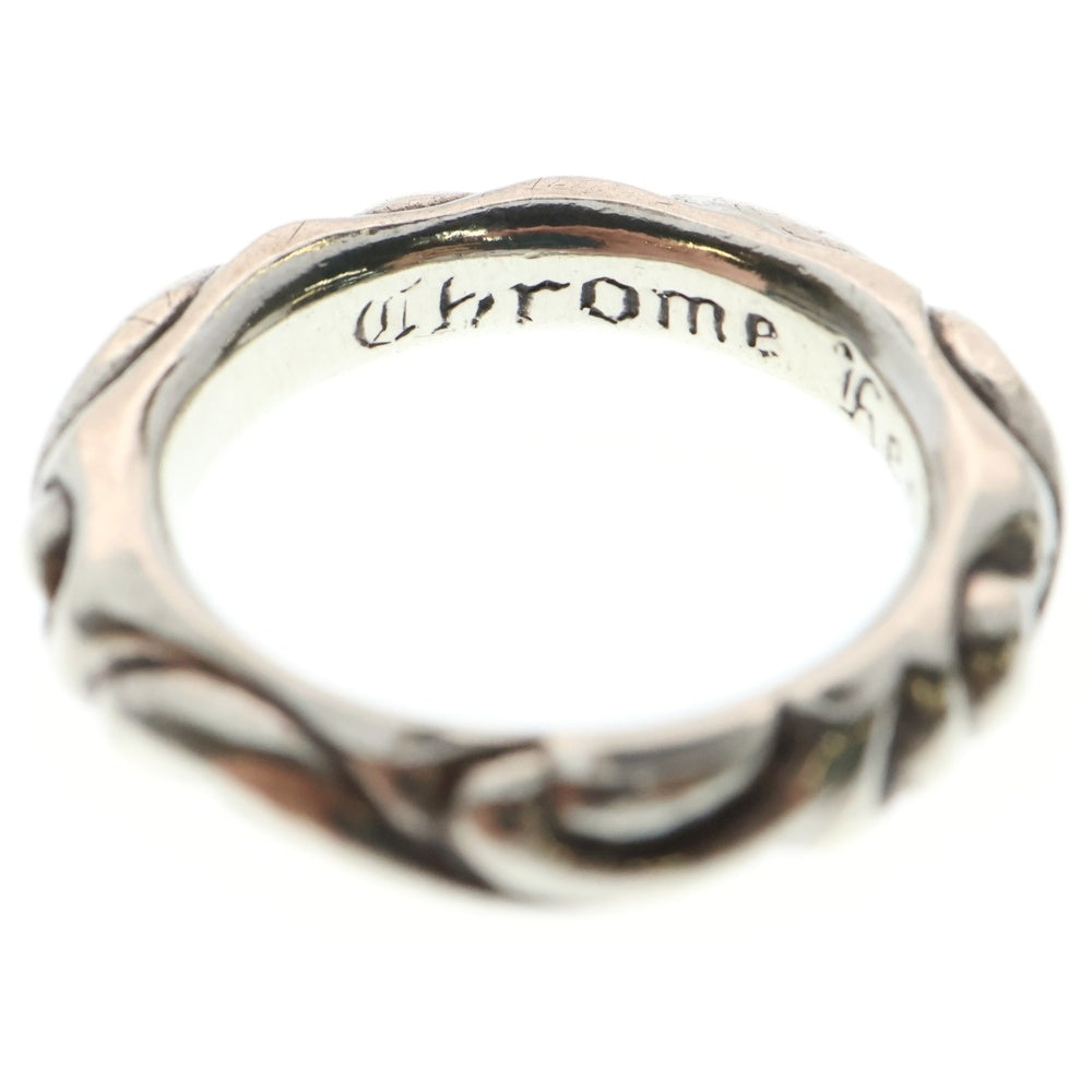 CHROME HEARTS(クロムハーツ) SCRL BAND スクロールバンド リング シルバー BCA351
