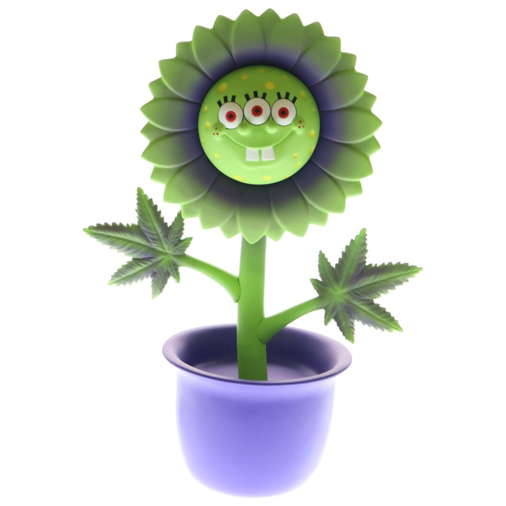 Ron English(ロン・イングリッシュ) 2018×コンパウンド×メイドバイモンスターズ MMJ GANJA GRIN SPONGEBOB HAZEBOB スポンジボブ ヘイズボブ 世界500体限定 アートトイ フィギュア