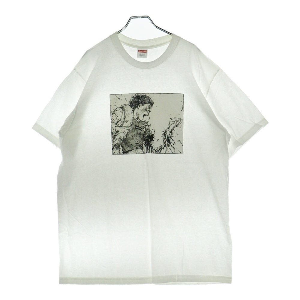 SUPREME(シュプリーム) 17AW ×AKIRA Arm Tee アキラ アーム プリント クルーネック 半袖Tシャツ カットソー ホワイト