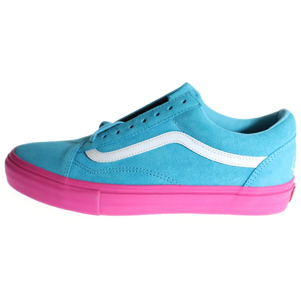 VANS(ヴァンズ) ×Golf Wang Old Skool Pro S Odd Future ゴルフワン オールドスクールプロ ローカットスニーカー ブルー/ピンク US9.5/27.5cm VN-0QHMF5E