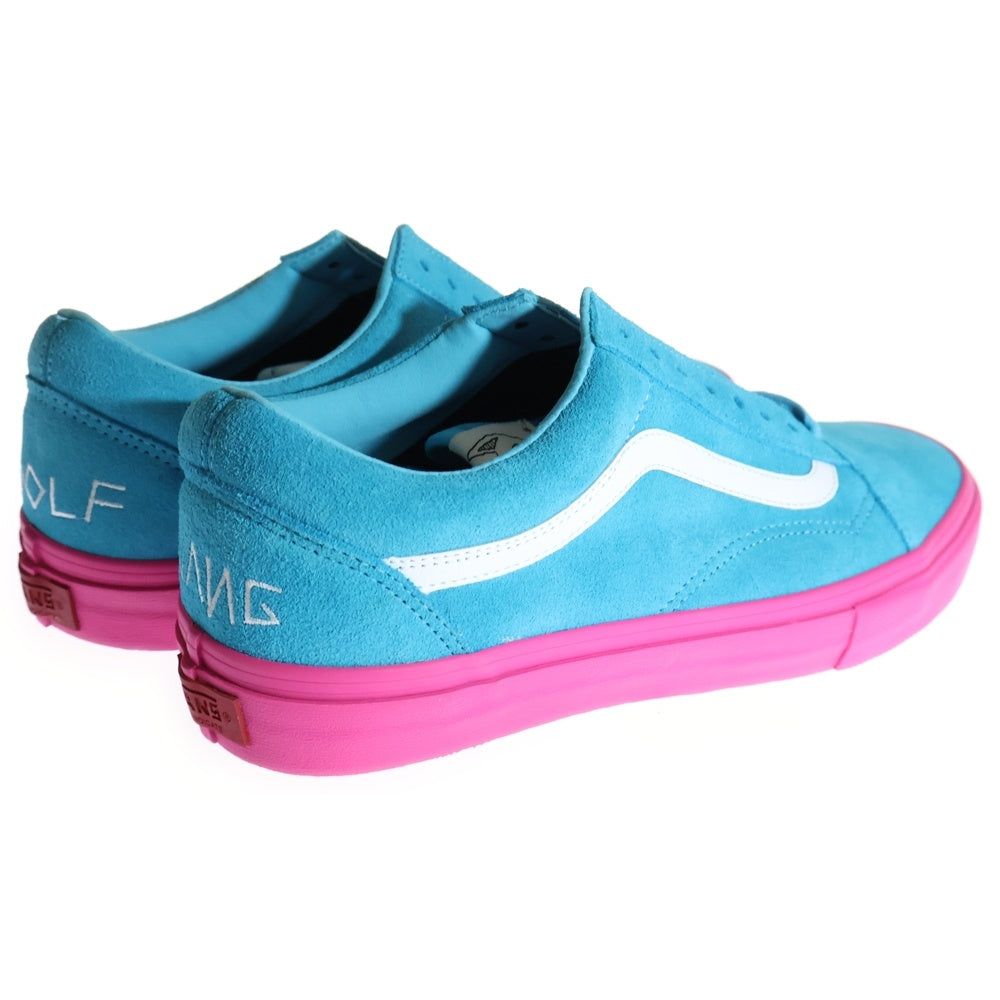 VANS(ヴァンズ) ×Golf Wang Old Skool Pro S Odd Future ゴルフワン オールドスクールプロ ローカットスニーカー ブルー/ピンク US9.5/27.5cm VN-0QHMF5E