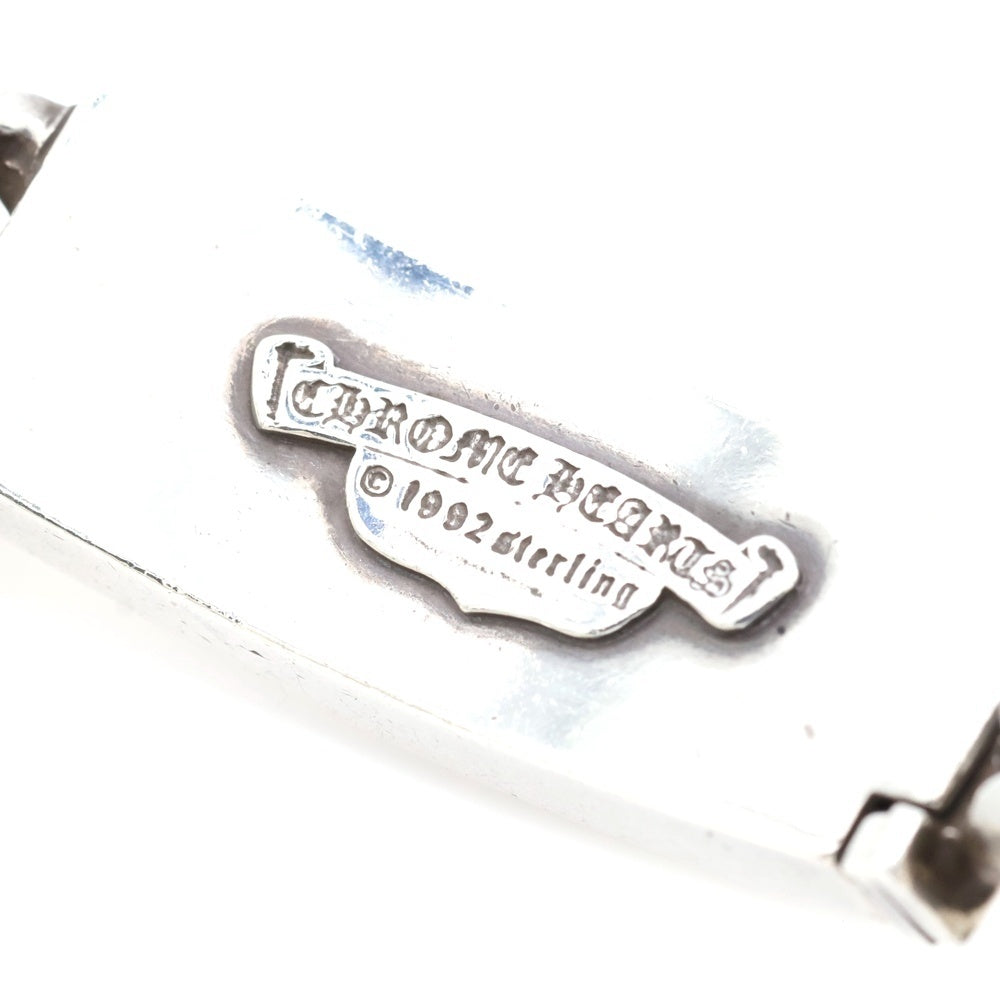 CHROME HEARTS(クロムハーツ) OLD ID DBL FLRL DGGR オールド ダブルID フローラルダガー ブレスレット シルバー BCA159