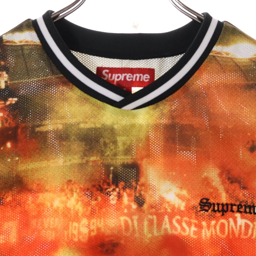 SUPREME(シュプリーム) 25ss Vinci Per Noi Soccer Jersey ヴィンチ・ペル・ノイ サッカージャージ 半袖Tシャツ レッド