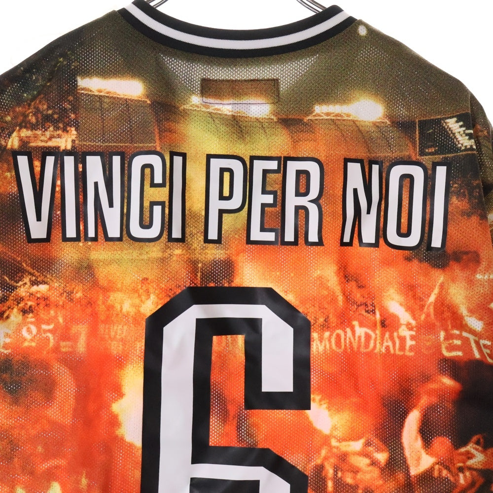 SUPREME(シュプリーム) 25ss Vinci Per Noi Soccer Jersey ヴィンチ・ペル・ノイ サッカージャージ 半袖Tシャツ レッド