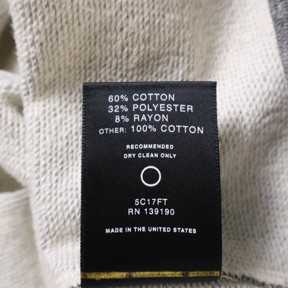FEAR OF GOD(フィアオブゴッド) 5th Fifth Collection Heavy Terry V-Neck Polo フィフスコレクション ヘビー テリー Vネック 半袖 ポロシャツ グレー