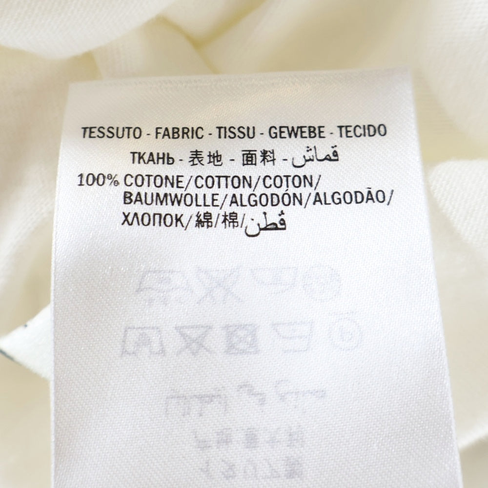 GUCCI(グッチ) Damage Logo Tee ダメージ加工 クルーネック 半袖Tシャツ カットソー ホワイト 442670 X3E31