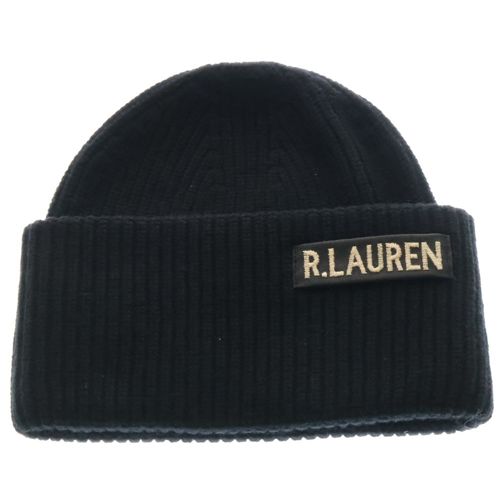 RALPH LAUREN(ラルフローレン) SURPLUS MERINO サープラス カフ ニット ビーニー ブラック