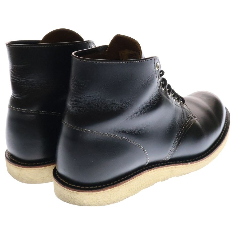 RED WING(レッド ウイング) 6inch ROUND TOE IRISH SETTER 6インチ ラウンドトゥアイリッシュ セッター 革靴 レザーシューズ US9/27cm ブラック 9870
