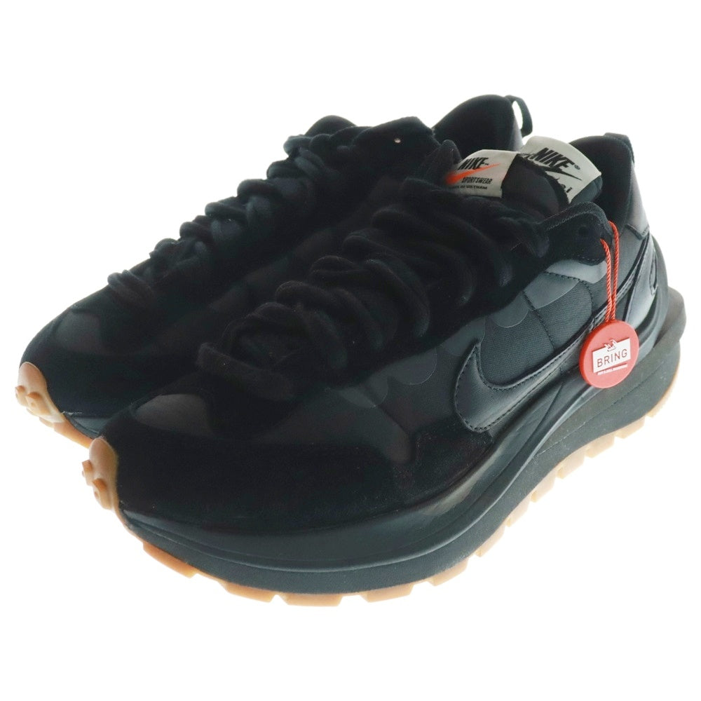 NIKE(ナイキ) ×sacai VAPOR WAFFLE BLACK GUM DD1875-001 サカイ ヴェイパーワッフル ブラックガム ローカットスニーカー US8/26.5cm ブラック