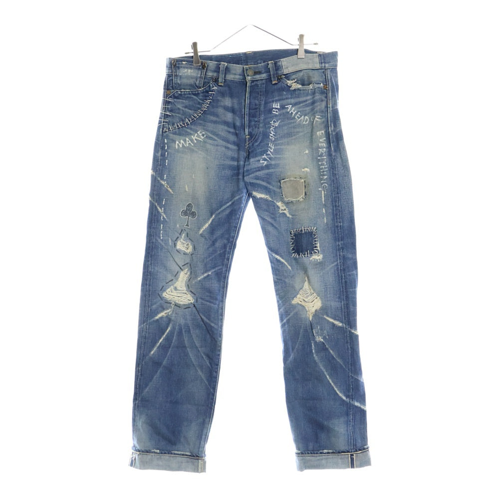 Levi's VINTAGE CLOTHING(リーバイス ビンテージ クロージング) 00s VINTAGE 66501 501XX エクストリームカスタマイズド ジーンズ デニムパンツ インディゴ J22 J30381 1205