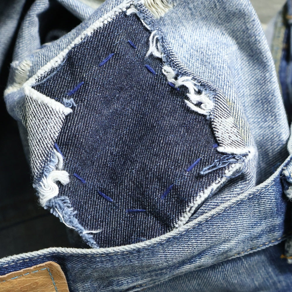 Levi's VINTAGE CLOTHING(リーバイス ビンテージ クロージング) 00s VINTAGE 66501 501XX エクストリームカスタマイズド ジーンズ デニムパンツ インディゴ J22 J30381 1205