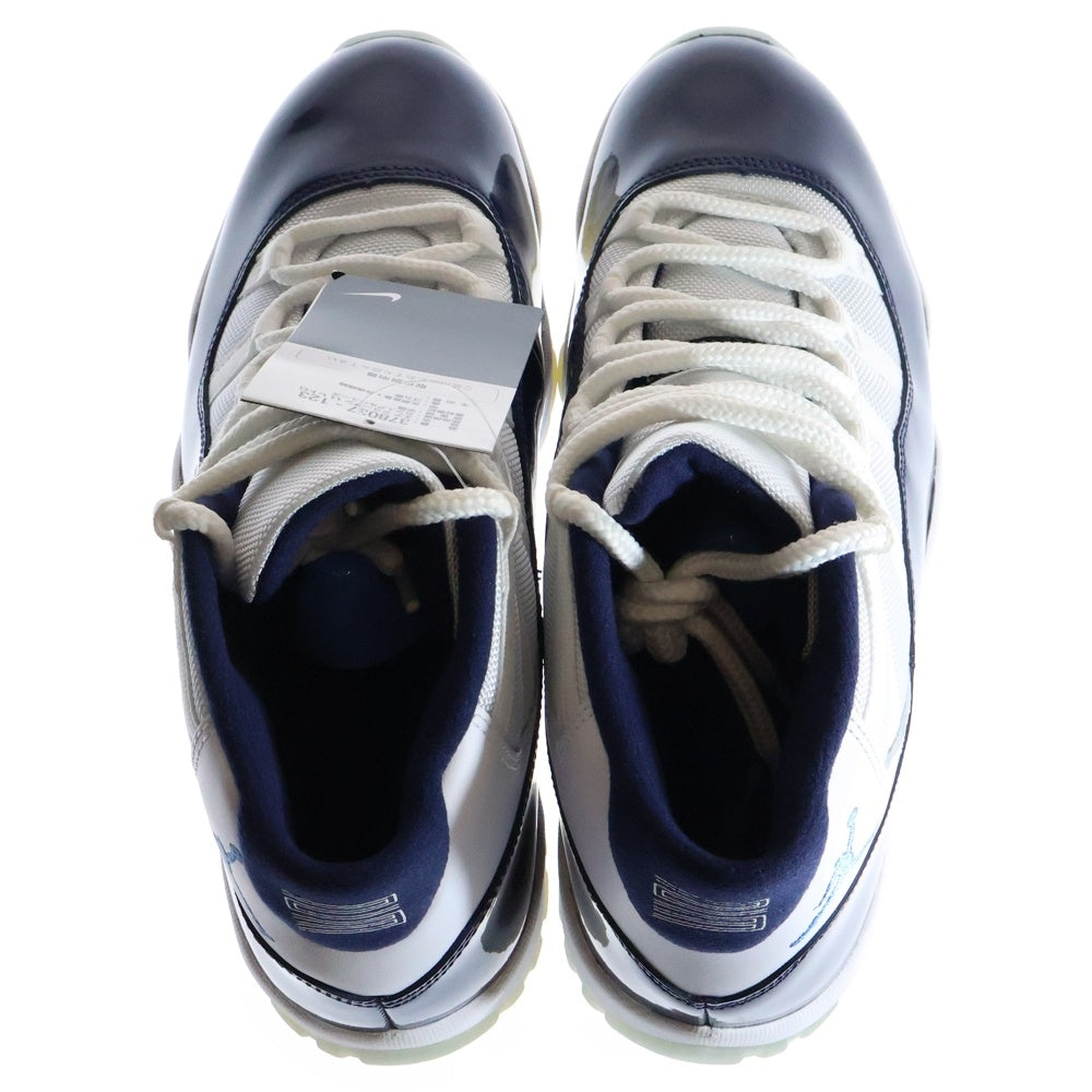 NIKE(ナイキ) AIR JORDAN 11 RETRO UNC WIN LIKE 82 エアジョーダン11 ハイカットスニーカー ネイビー US9.5/27.5cm 378037-123