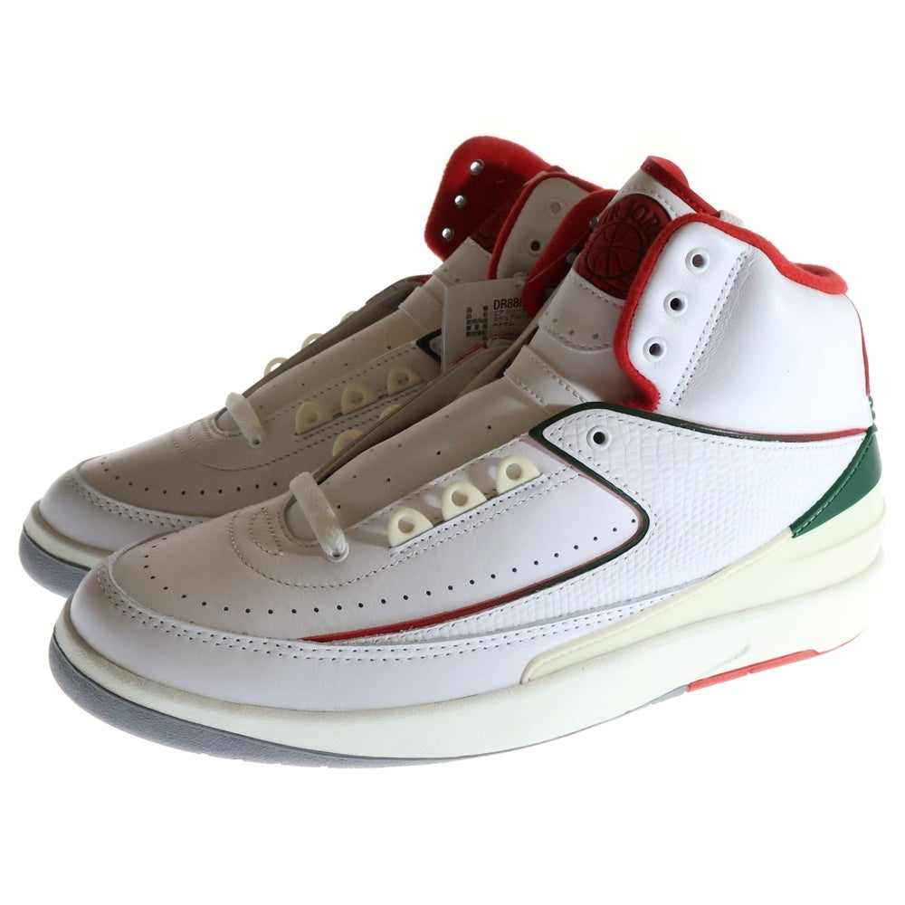 NIKE(ナイキ) AIR JORDAN 2 RETRO エアジョーダン2 レトロ ハイカットスニーカー ホワイト US9.5/27.5cm DR8884-101