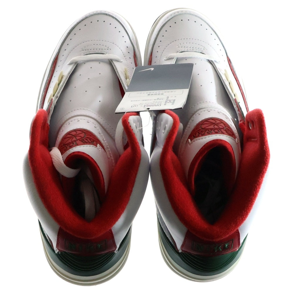 NIKE(ナイキ) AIR JORDAN 2 RETRO エアジョーダン2 レトロ ハイカットスニーカー ホワイト US9.5/27.5cm DR8884-101