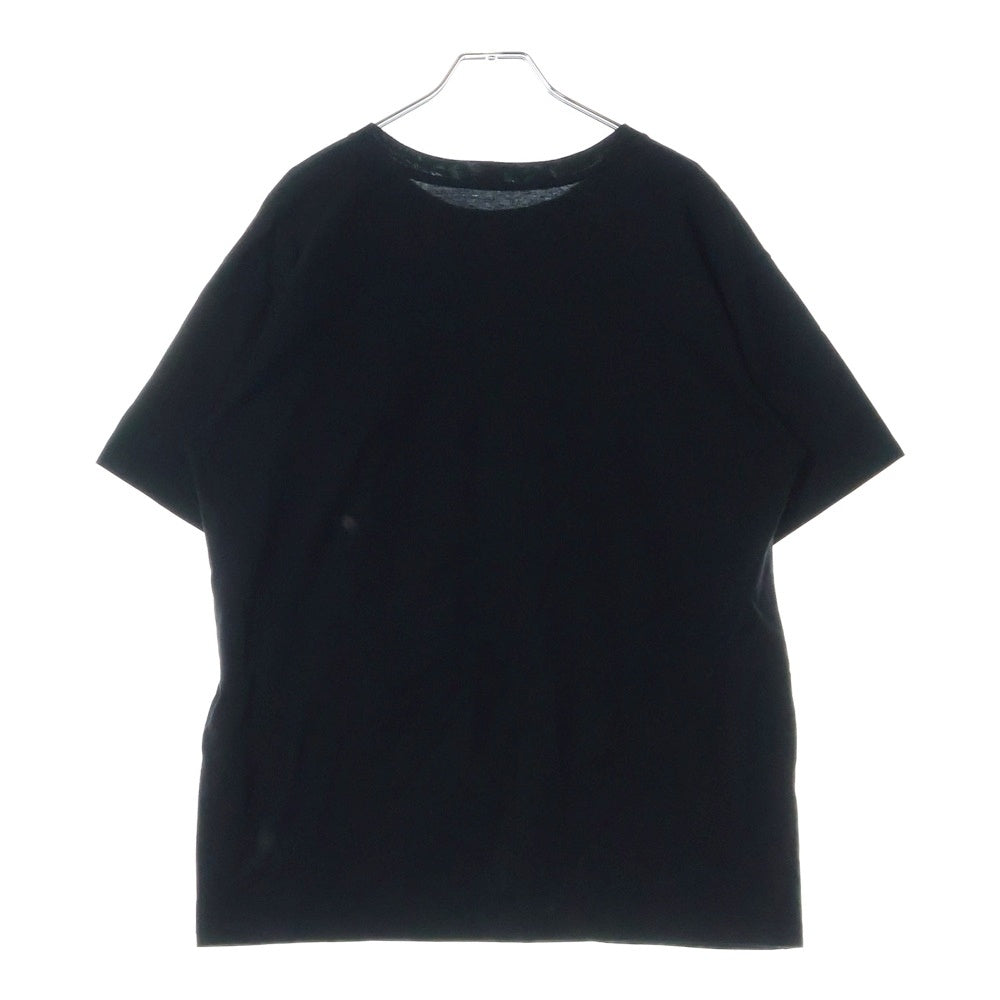 CELINE(セリーヌ) LOOSE FIT TEE ロゴプリント ルーズフィット クルーネック 半袖Tシャツ カットソー ブラック 2X681671Q