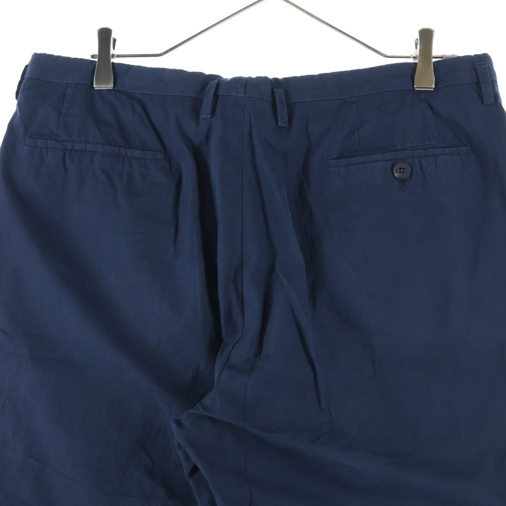 GUCCI(グッチ) コットンスラックスパンツ ネイビー