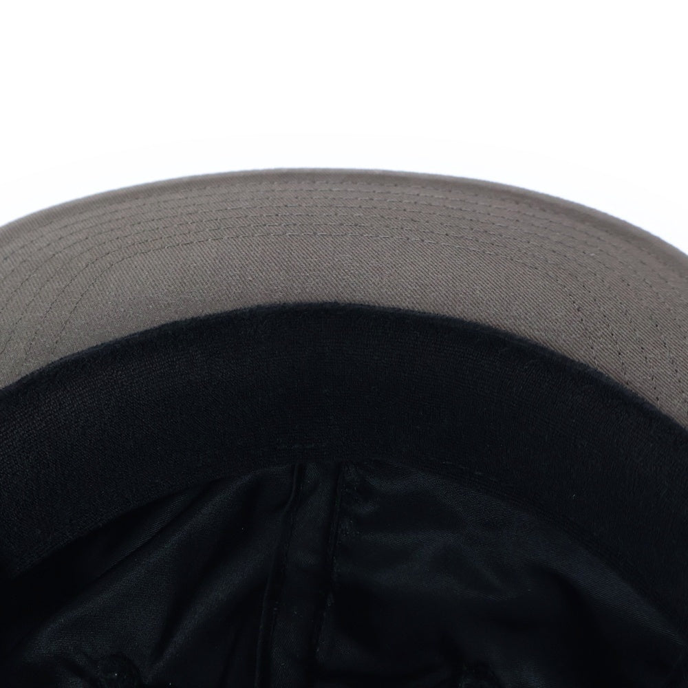 THE H.W.DOG&CO(ドッグアンドコー) PIPING CAP ナイロンキャップ ブラック D-00916