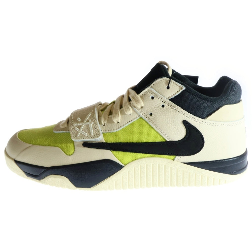 NIKE(ナイキ) ×トラヴィススコット Jordan Jumpman Jack TR CJ1 T-Rexx Bright Cactus ジョーダン ジャンプマン ジャック ローカットスニーカー U11/29cm FZ8117-102