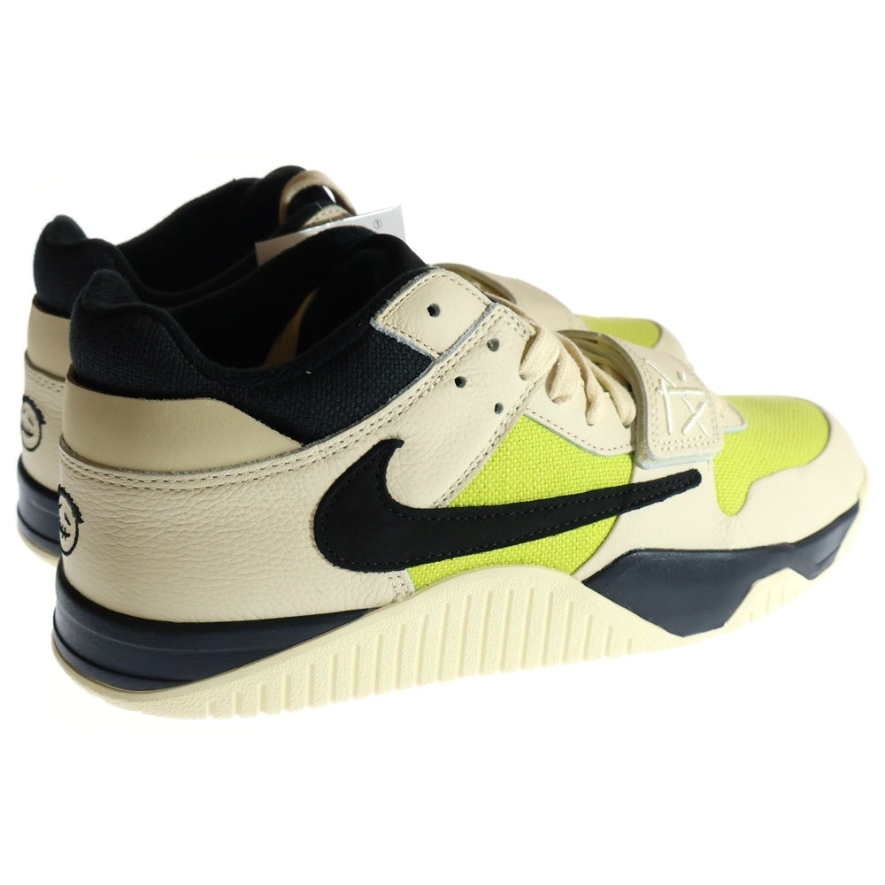 NIKE(ナイキ) ×トラヴィススコット Jordan Jumpman Jack TR CJ1 T-Rexx Bright Cactus ジョーダン ジャンプマン ジャック ローカットスニーカー U11/29cm FZ8117-102