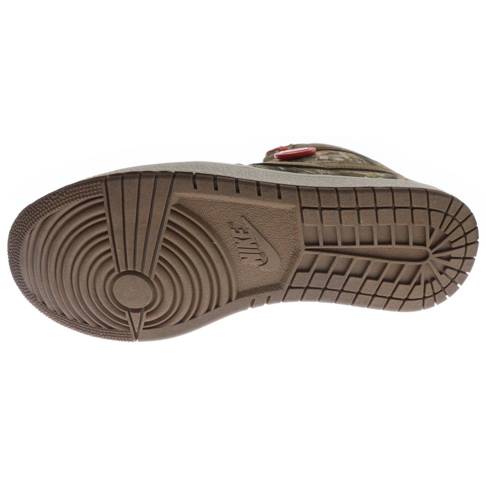 NIKE(ナイキ) Jordan Air Ship SP Realtree Camo ジョーダン エアシップ SP リアルツリーカモ ハイカットスニーカー ブラウン US8.5/26.5cm FD1324-900