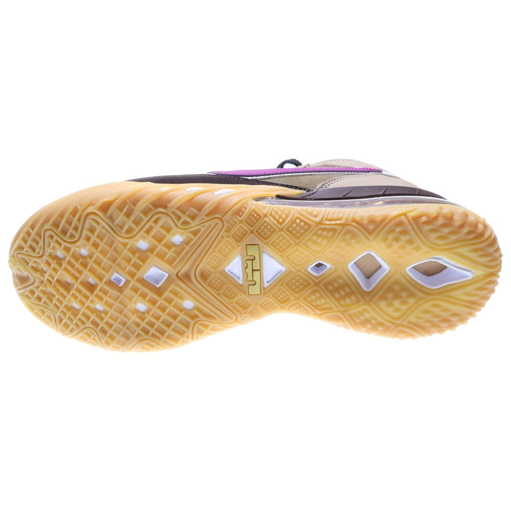 NIKE(ナイキ) ×atmos LEBRON 18 LOW NRG Viotech アトモス レブロン18 ロー バイオテック ローカットスニーカー シューズ ブラウン U9.5/27.5cm CW3153-200